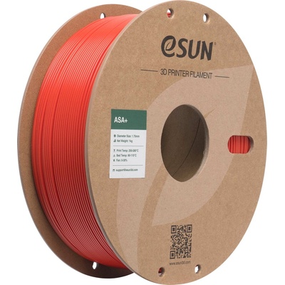 eSUN ASA+ Red - 1, 75 mm / 1000 g (ASA+175R1P1)