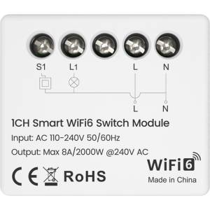 AVATTO Смарт ключ модул Avatto WSM20-W1 WiFi6 (WSM20-W1)