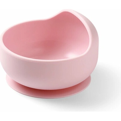 Babyono 1481-02-BO Miska silikónová s prísavkou pink 6m+