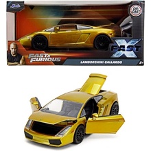 Jada Autíčko Lamborghini Gallardo Fast&Furious kovové s otevíratelnými částmi délka 19 cm 1:24