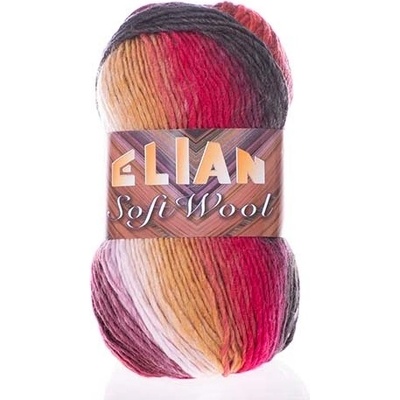 VSV Priadza Elian Soft Wool 040 červená