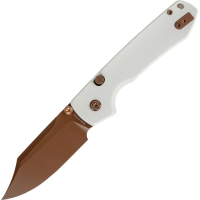 Vosteed Raccoon TLL&Bowie Blade 14C28N. White G10, A2925