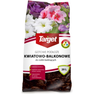 Target Готова почва за цветя и балкони 20 л