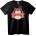NOONEBRAND Тениска Булдог Среден Пръст - 2XL, Black