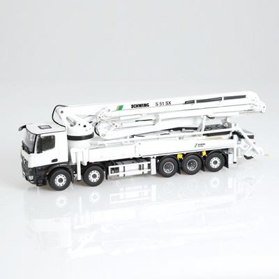NZG MERCEDES-BENZ AROCS 8x4 čerpadlo na betón SCHWING S43SX III 1:50