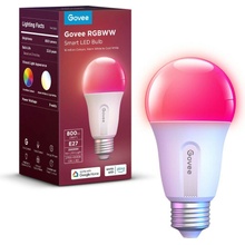 Govee Smart žárovka RGBWW 9W-60W 800lm E27 Long Life H6004CC1