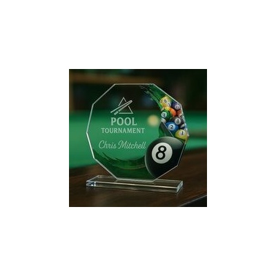 Poháry Bauer Skleněná trofej CR2024301M06 Billiard