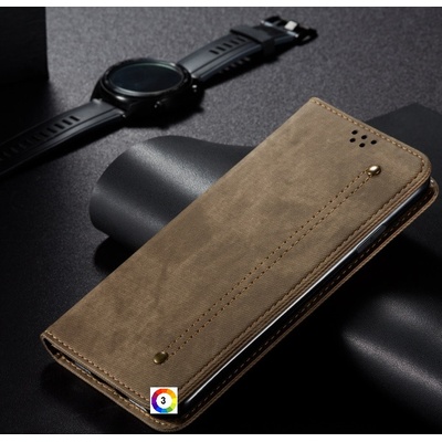 realme Note 60 Denim Texture Wallet Кожен Калъф и Протектор