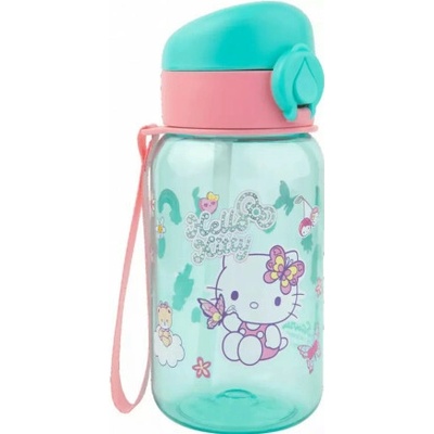 Coolpack Fľaša na pitie mentolová Hugo Hello Kitty Pastel Pink 500 ml