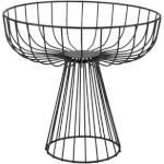 Horecano HORECANO-REN-Фруктиера метална кръгла на столче Ø30xh28cm ЧЕРНА (HC-39158) (0139158)