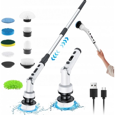 Cleamzy Elektrický rotační kartáč na čištění BEZDRÁTOVÝ MOP 9v1 – Zboží Mobilmania