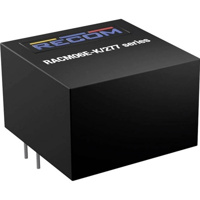 RECOM Zabudovaný AC/DC zdroj, uzavretý 12 V 0.5 A 6 W