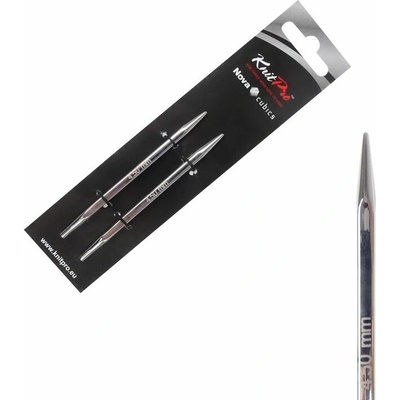 KnitPro Nova Cubics krátke vymeniteľné ihlice 10 cm 4,5 mm