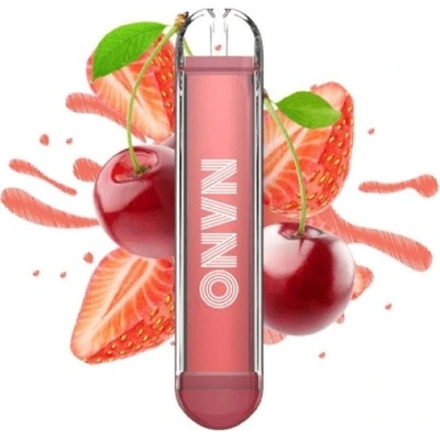 iJoy LIO NANO II Cherry Strawberry 16 mg 800 potáhnutí – Zboží Mobilmania