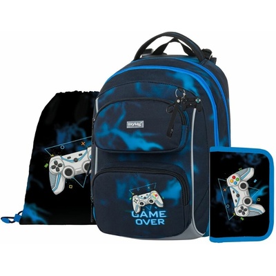 oxybag 3 ks OXY JUMPER Gamer batoh penál a sáček