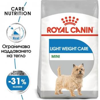 Royal Canin Mini Light Weight Care - за кучета склонни към напълняване, от дребните породи 8кг