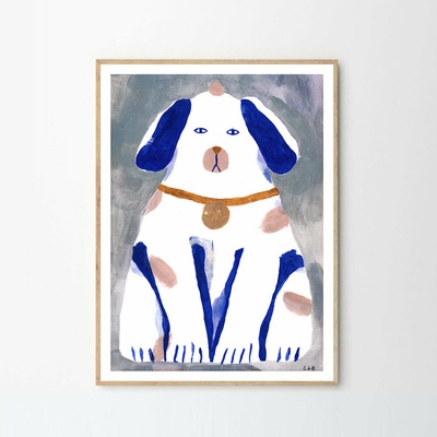 Moikka Plagát Guardian Dog by Clara Selina Bach 70x100 cm