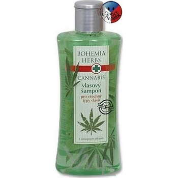 Bohemia Cosmetics Cannabis regenerační vlasový šampón s konopným olejem 250 ml