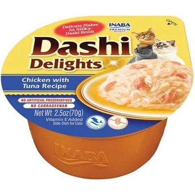 Inaba Dashi Delights cat Kura s tuniakom 70 g