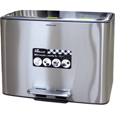 HORECANO G-Кош за разделно сметосъбиране 3 x 11, 5lt - 58, 4x35, 3xh44cm (80437-HFZB-004MA) (0185144)