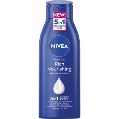Nivea Подхранващо мляко за тяло, 400 ml