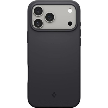 Spigen Калъф Spigen - Silicone Fit MagSafe, iPhone 17 Pro Max, Black (ACS10270)
