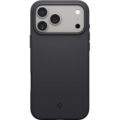 Spigen Калъф Spigen - Silicone Fit MagSafe, iPhone 17 Pro Max, Black (ACS10270)