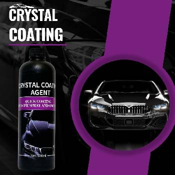 CrystalCoating Препарат за полиране на автомобил, Течна полимерна вакса 500мл. - CrystalCoating