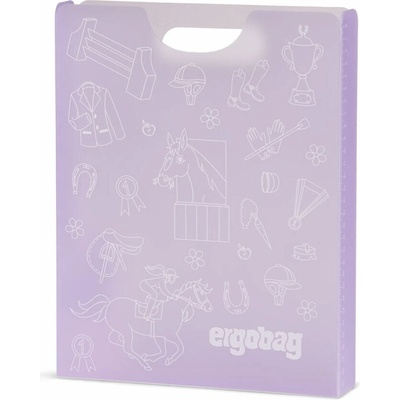 Ergobag A4 Horses Purple