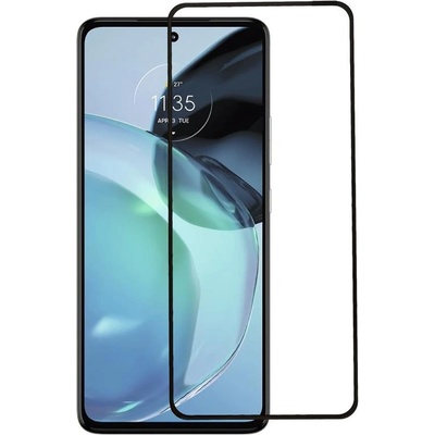 Удароустойчив стъклен протектор за Motorola Moto G72 - с черна рамка