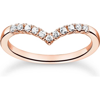 Thomas Sabo TR2394 416 14 prstýnek V Shape