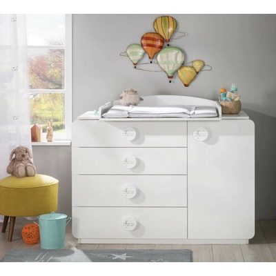 Cilek Prebaľovací pult s komodou Baby Cotton