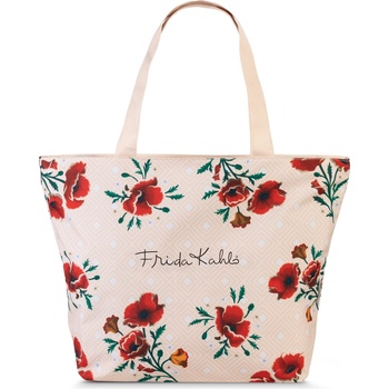 Dámska taška Frida Kahlo shopper 31 L oranžová