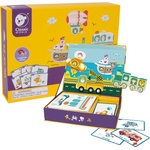 Classic World Магнитна игра Classic World - Транспортни средства (CW20026) - baby