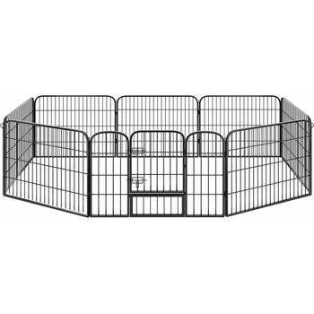 tectake 402501 ohrádka pre šteňatá 8-stranná 100 cm
