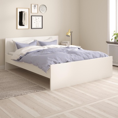 Легло Naia 160x200 см Бял