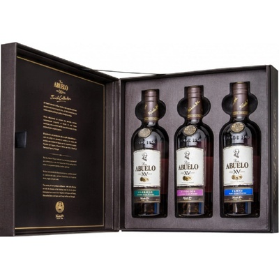Ron Abuelo XV finish Collection 40% 3 x 0,2 l (set)