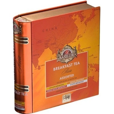 Basilur Asian Breakfast Tea Book Assorted 32 ks