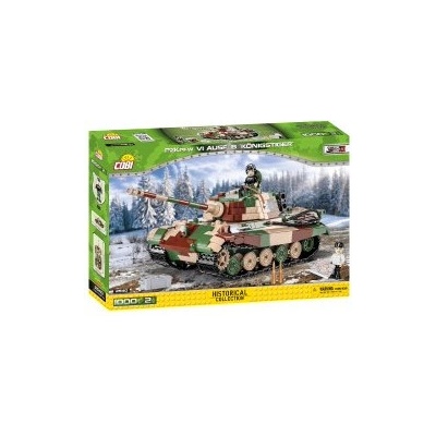 COBI 2540 World War II Německý těžký tank PzKpfW VI ausf. B KÖNIGSTIGER (Tiger II) – Zbozi.Blesk.cz