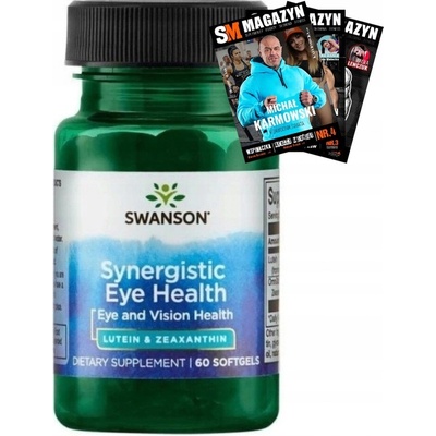 Swanson Lutein a Zeaxantin Synergistic Eye Health 60 kapsúl
