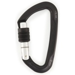 Climbing Technology Винтов карабинер Climbing technology Lime SG Screwgate carabiner - Black / Silver - размер Screw Gate (322-0218-0511)