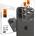 Spigen Glass tR EZ Fit Optik Pro Lens Protector 2 Pack - 2 комплекта предпазни стъклени лещи за камерата на iPhone 16 Pro, iPhone 16 Pro Max, iPhone 15 Pro, iPhone 15 Pro Max (титан)
