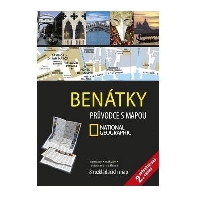 Benátky Průvodce s mapou National Geographic