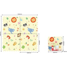 Mäkké puzzle bloky Zvieratká 60x60cm 4 kusy