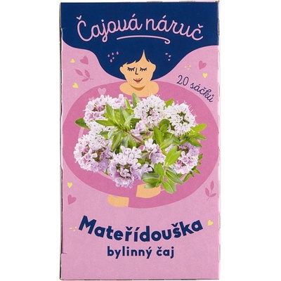 Leros Čajová Náruč bylinný čaj mateřídouška 20 sáčků