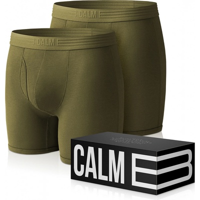 Calm B tmavě zelené 2pack – Zboží Dáma