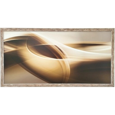 Bondecor Obraz v rámu tisk na papír lepený na MDF desku, 50x100 cm, Abstrakt