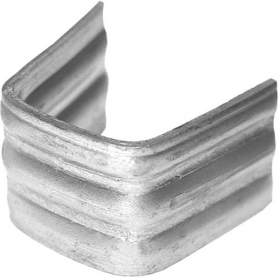 KP Spona pre kovaný plot, bránu, zábradlie a mreže - typ R, rozmer 18x12 mm, hr. 1 mm E/055T-18x12-R