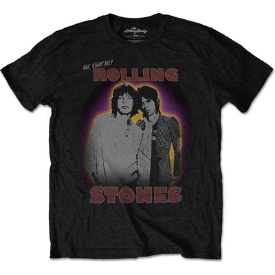 Rolling Stones tričko Mick & Keith čierna