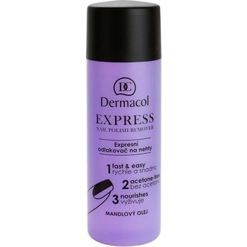 Dermacol expresní odlakovač na nehty Express Nail Polish Remover 120 ml